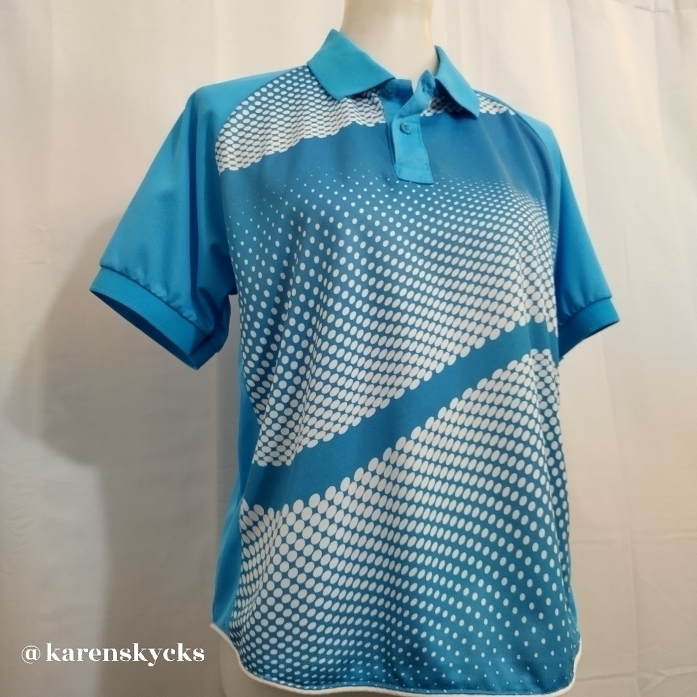 TWOROY Short Sleeve Golf/Polo Shirt Women's Size Large
